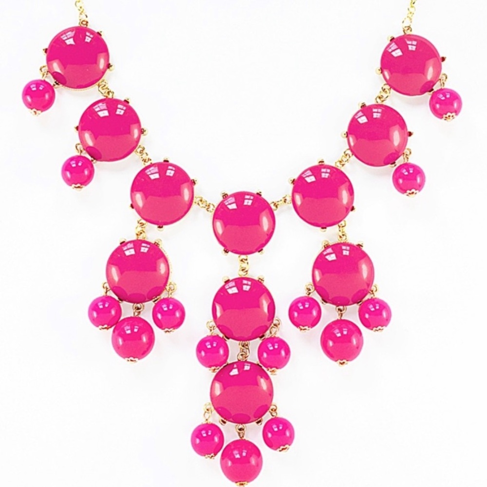 Bubblegum Pink Bubble Necklace